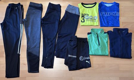 Trainer Kleiderpaket mit 9 Teilen 152