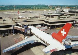 ZÜRICH Flughafen - Flugzeug