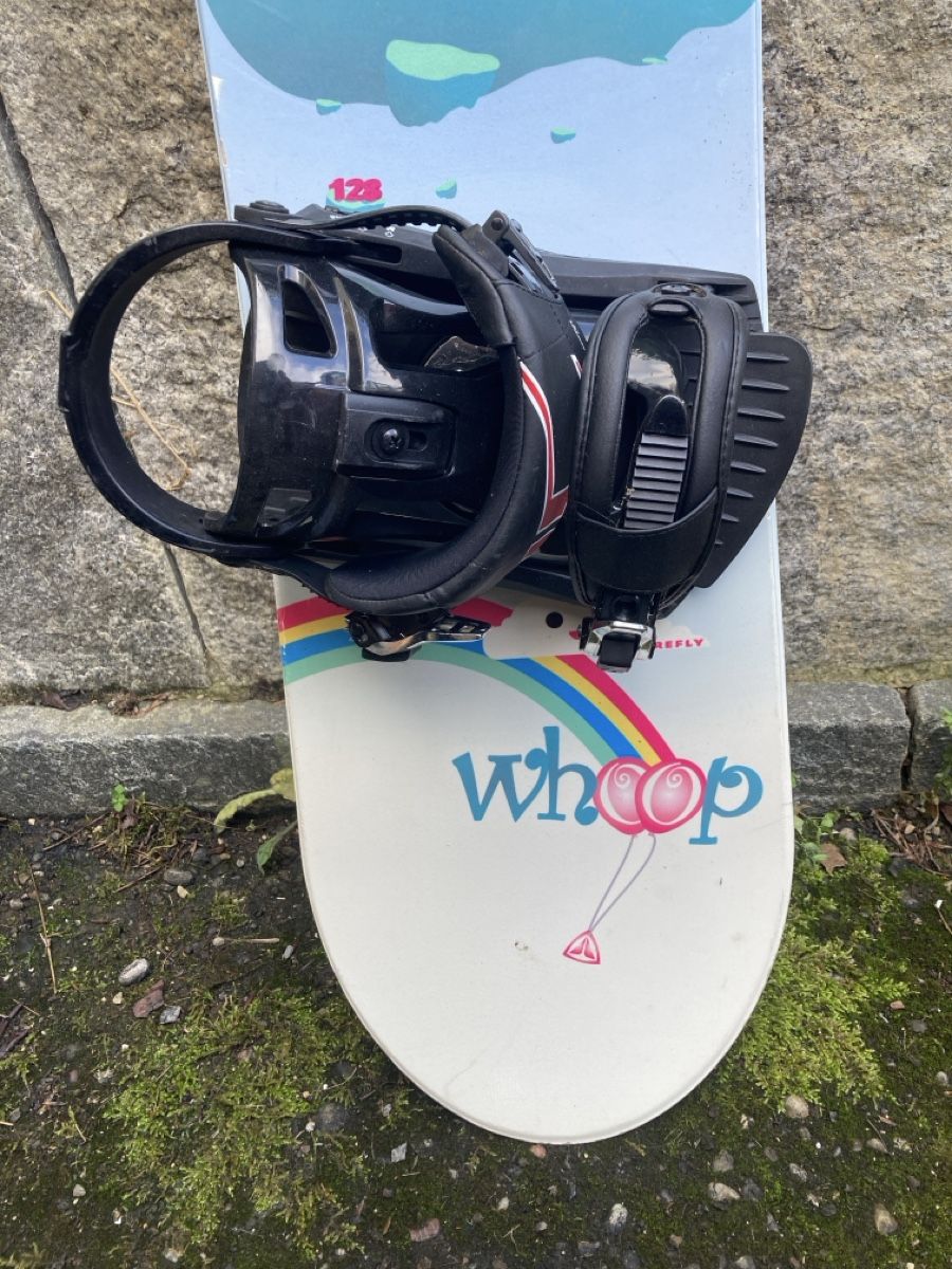 Boards: Snowboard mit Bindung 128 – D'occasion à Rodersdorf par silberzibeli01 1