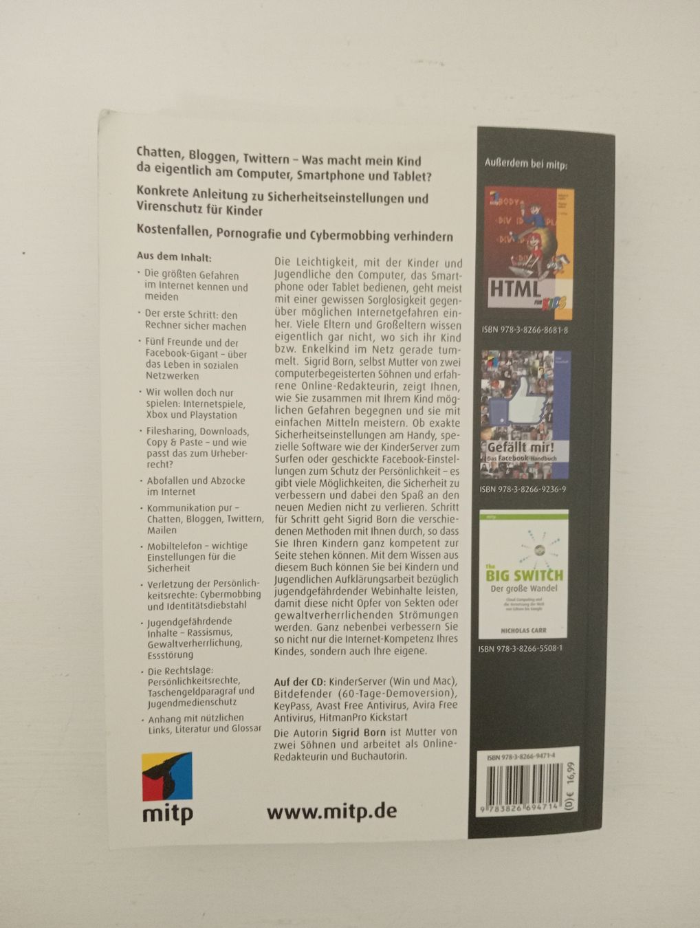 Libri: Kinder sicher im Netz: Das Elternbuch – Usato da Allschwil venduto da Evgeniia78 2