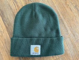 Carhartt Mütze grün Strick onesize