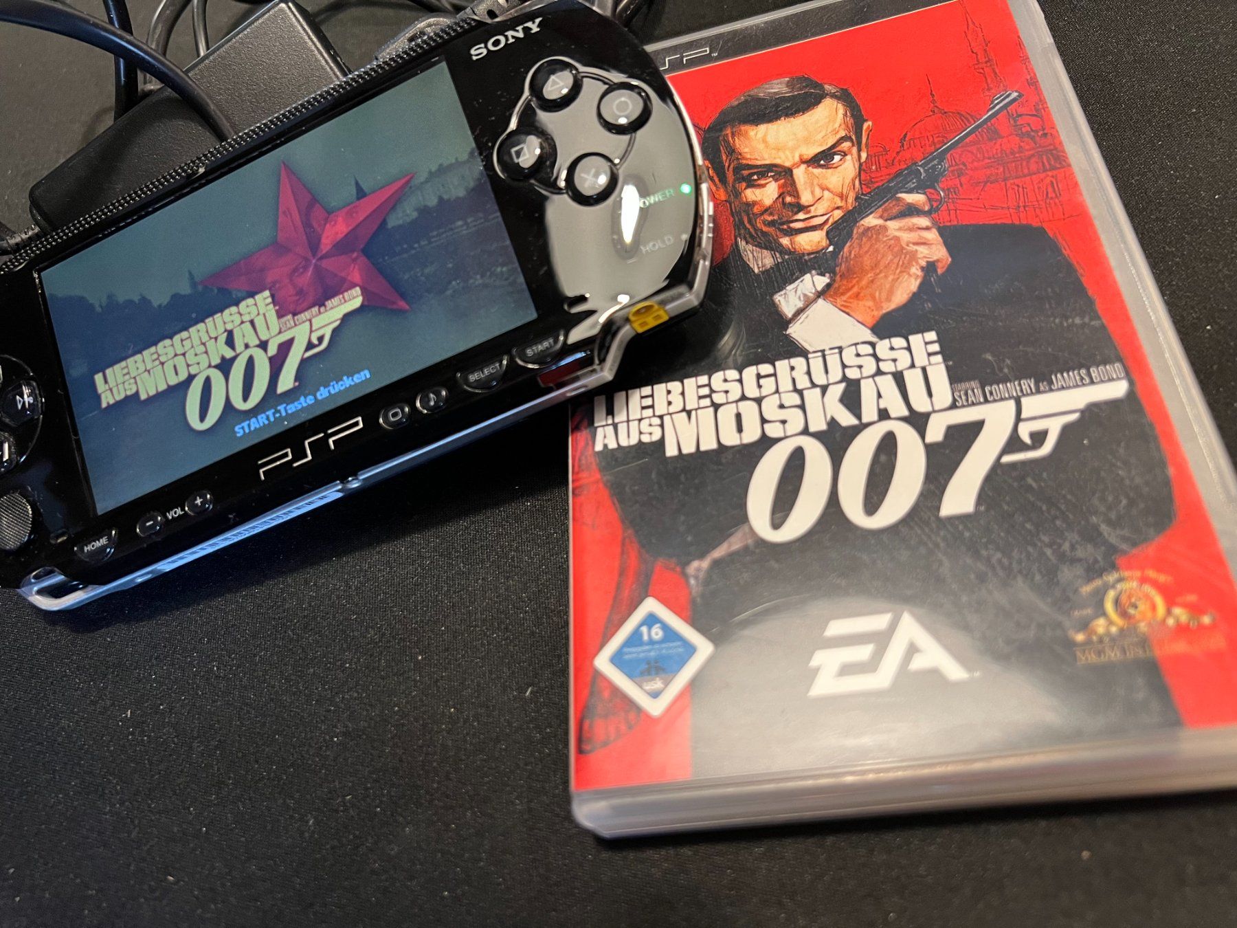 Sony Console: Sony PSP mit drei Spielen – Usato da Uster venduto da Stoessda