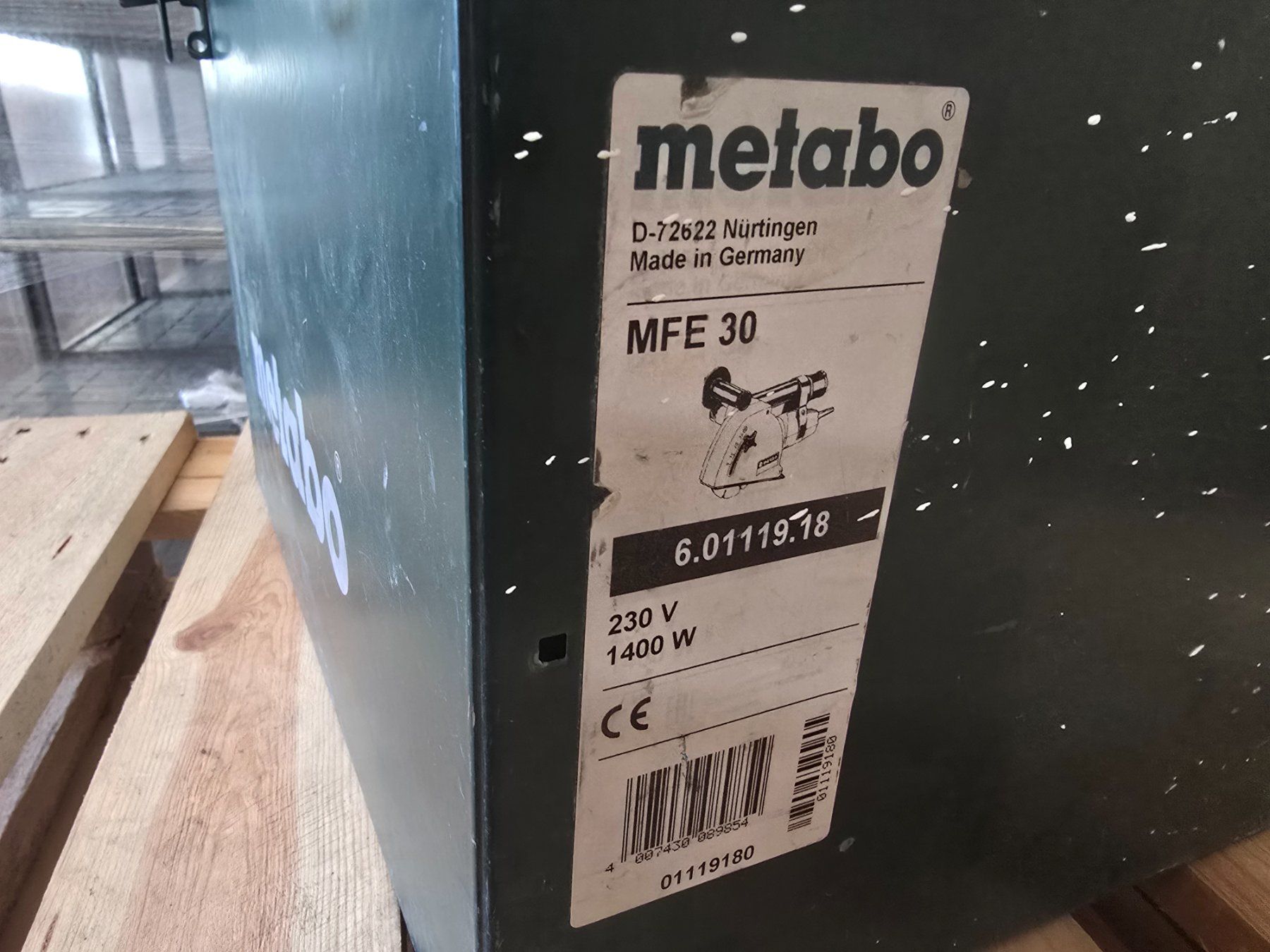 Metabo Tutti gli attrezzi: Profi Metabo MFE 30 Mauernutfräse mit Koffer ab 1.- – Usato da KRINAU venduto da Mio_Liqstyle 8