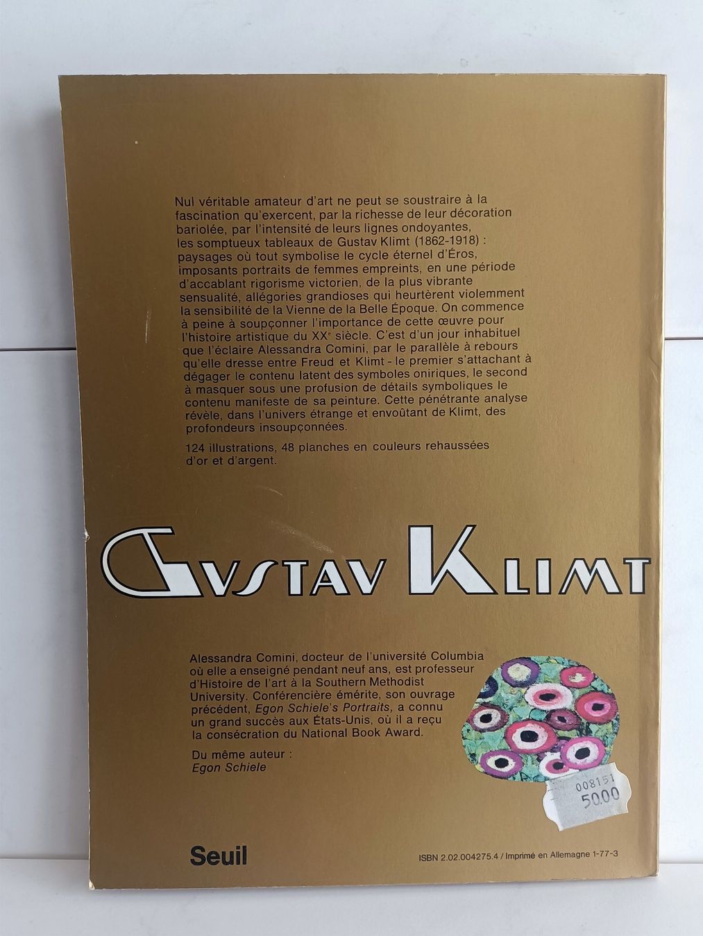 Libri: Gustav Klimt / Alessandra Comini / Seuil 1975 – Usato da crans montana venduto da AB3963 4