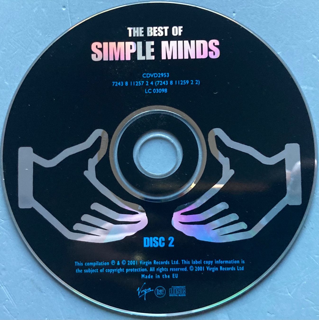 CDs: SIMPLE MINDS - THE BEST OF SIMPLE MINDS – D'occasion à Poliez-Pittet par Newtown-Records 3