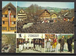 Ansichtskarte  Landsgemeinde in Appenzell