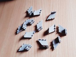 LEGO Classic Space - Tail 4x2x2 hellgrau - 3479