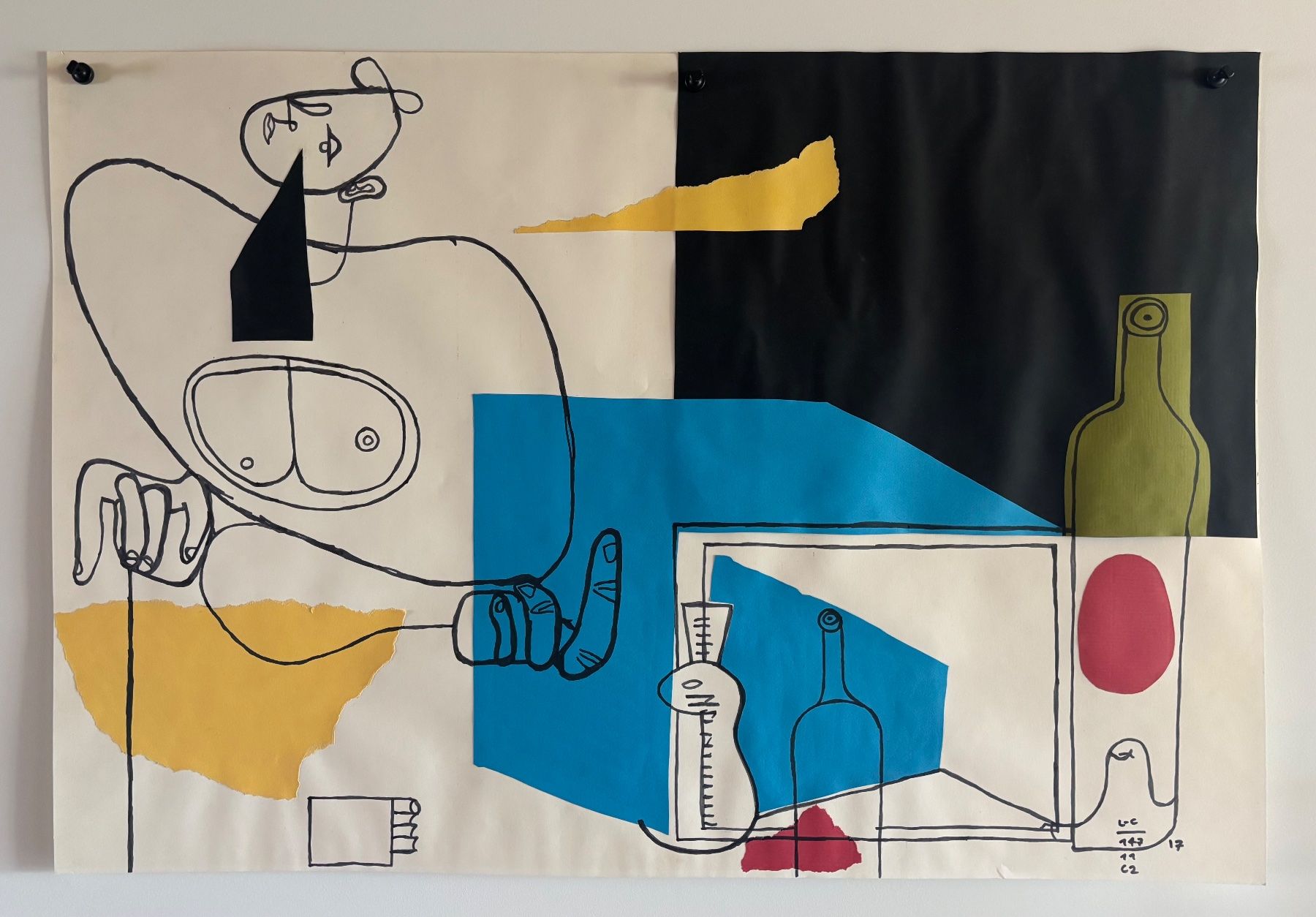 Dipinti: Le Corbusier Collage – Usato da Lüchingen venduto da Eeizo 1