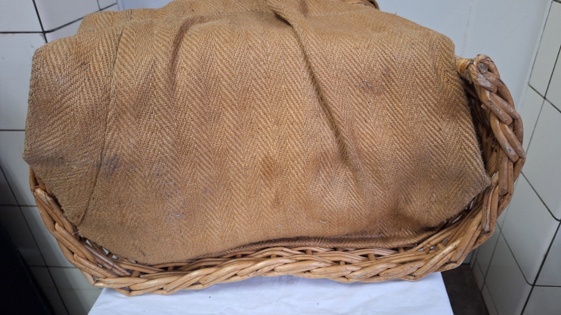 Sonstiges für Haushalt & Wohnen: Obsterntekorb , Obstpflück-Korb, Vintage – Gebraucht aus Arlesheim von  5