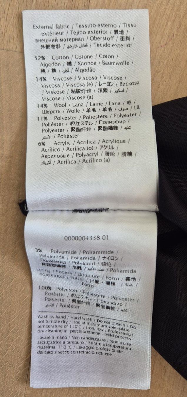 Missoni Vestiti: Missoni Kleid Gr. 38 schwarz-weiss – Usato da Arosa venduto da swissqigong 5
