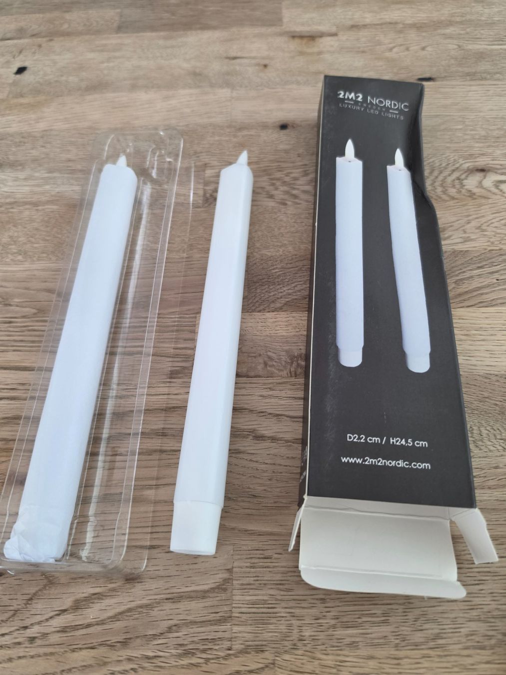 Kerzen: 2er Set LED Kerzen – Neu und originalverpackt aus Thun von Beas-Allerlei