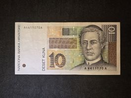 10 Kuna - Kroatien - 1995