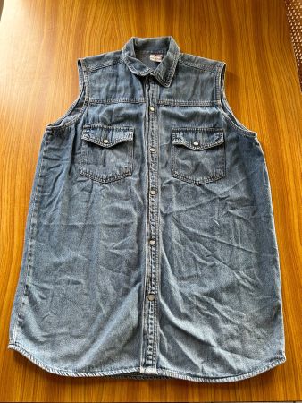 Kleid Rock Jeanskleid Jeans Texstar Vintage Gr. 164