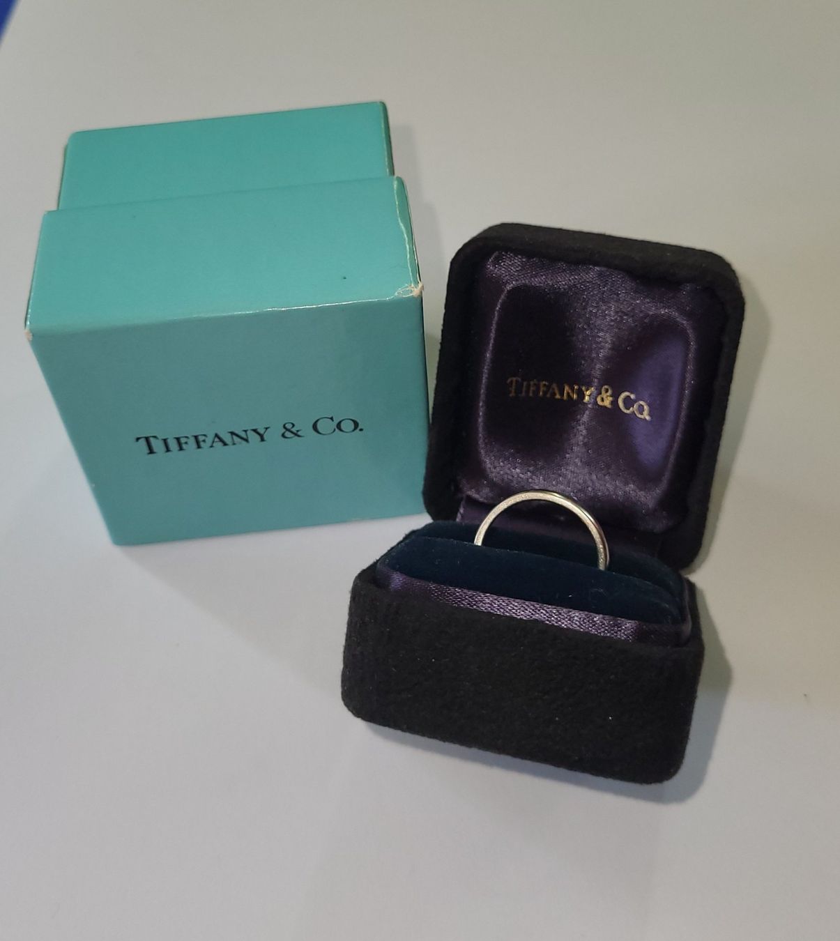 Tiffany & Co. Anelli: 18 Karat 750 WG Tiffany & Co. Ring – Usato da Wald ZH venduto da Dasilver 8