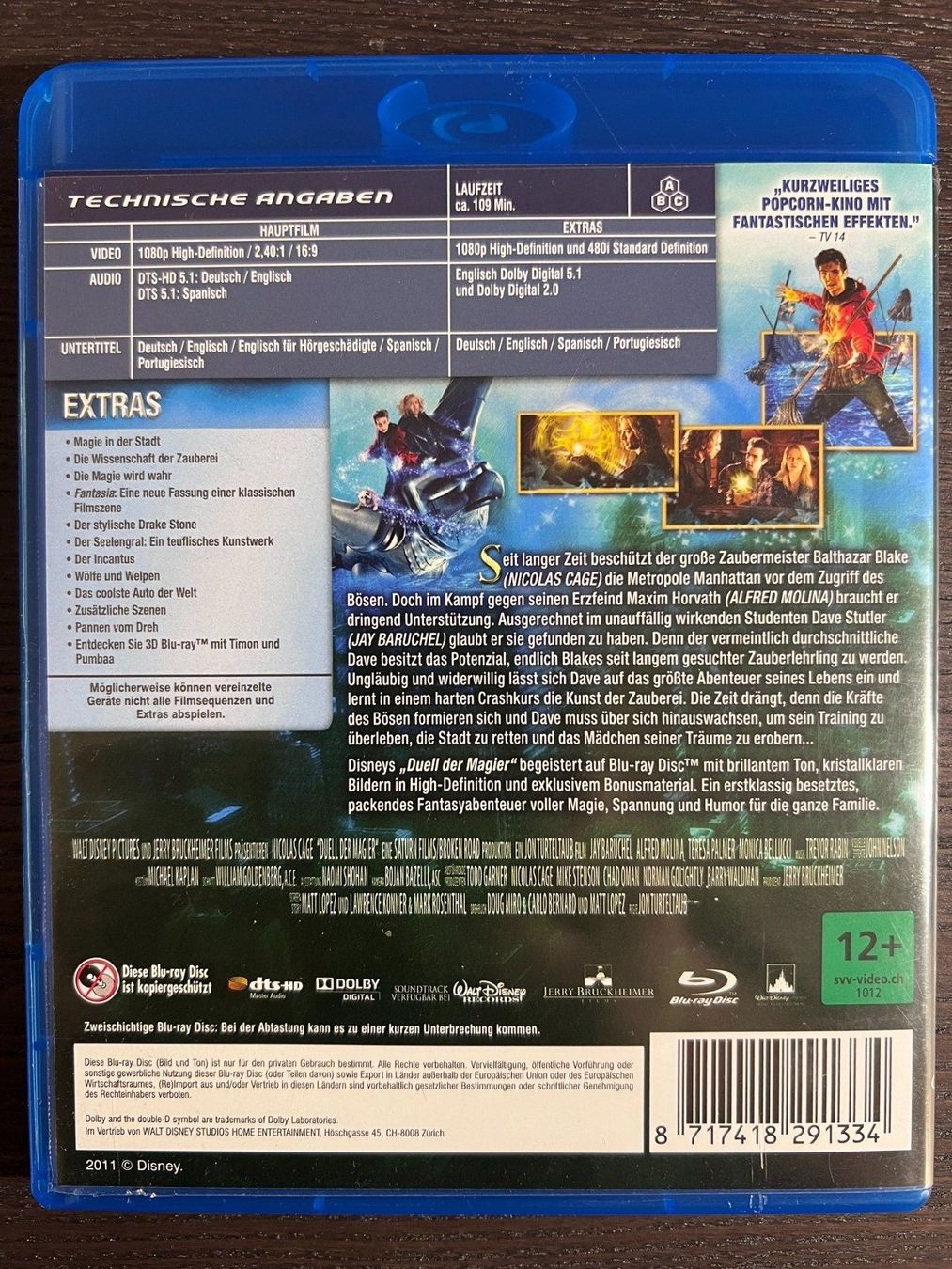 Tutti i DVDs: Duell der Magier – Usato da Zürich venduto da Blu-ray_ZH 1