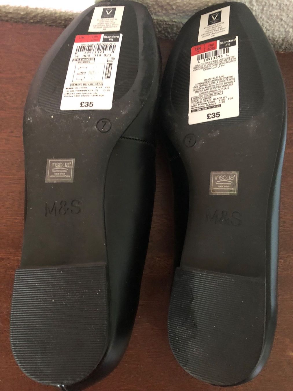 Damenschuhe: Schwarze Riemchenballerinas – Neu (gemäss Beschreibung) aus Egg b. Zürich von Nyborg_33 2