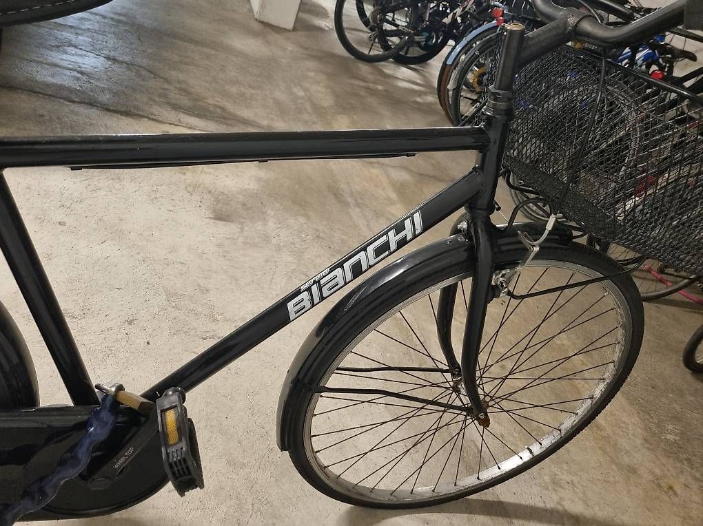 Vélos: Sergio Bianchi Herrenvelo, klassisch schwarz, mit Korb – D'occasion à Zürich par Awipi 1