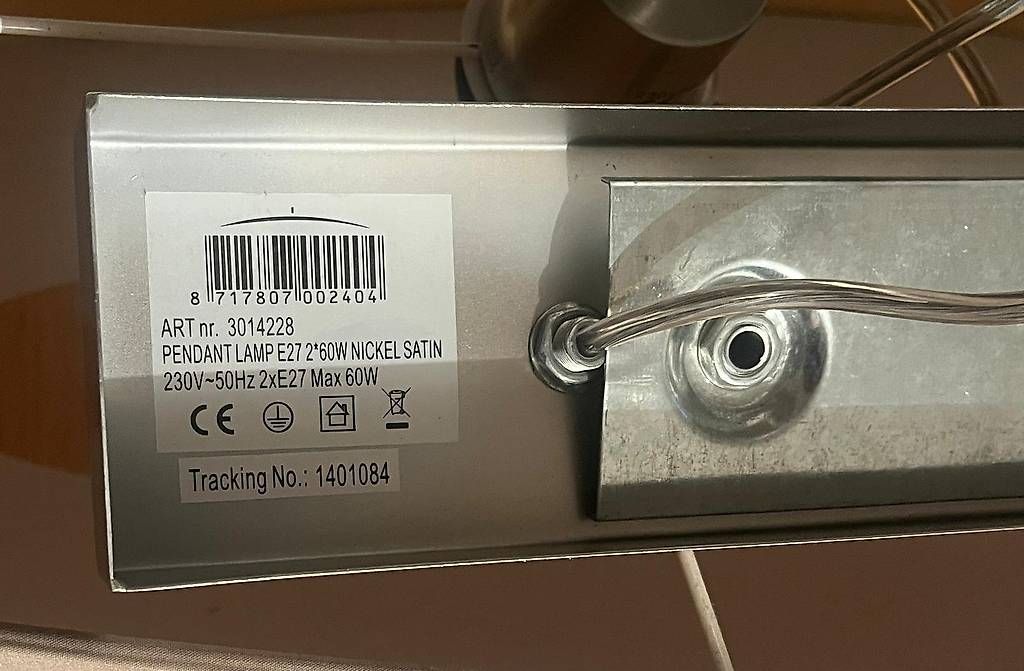 Lampadari & plafoniere: Pendelleuchte Stahl Satin-Nickel – Usato da Egnach venduto da planus 4