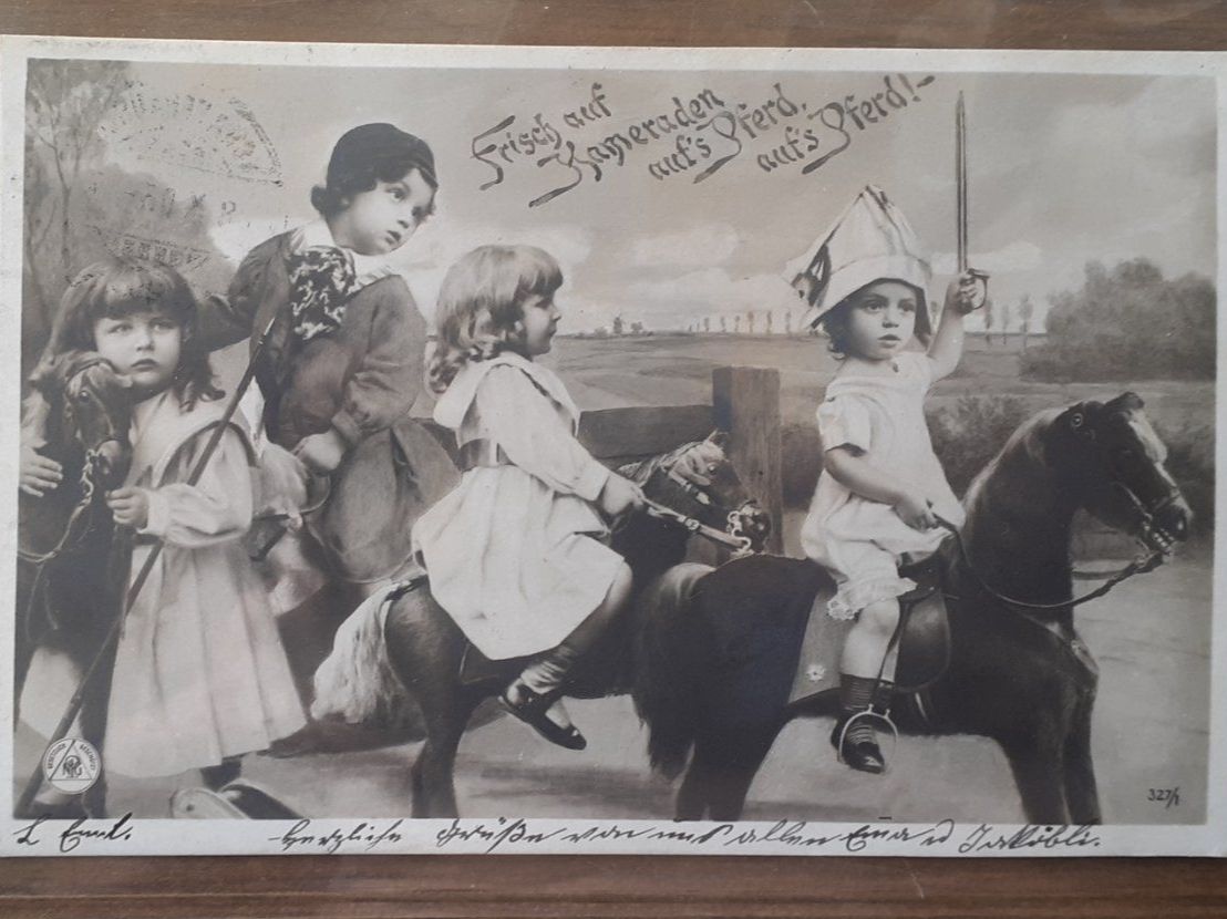 Cartoline postali: Ansichtskarte Spielzeug antik – Usato da Mörschwil venduto da lindaswunderkiste