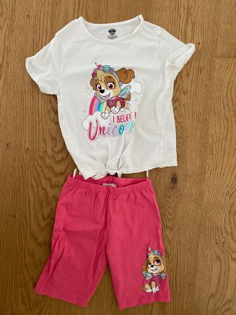 2teiliges Paw Patrol Outfit Grösse 134 neuwertig
