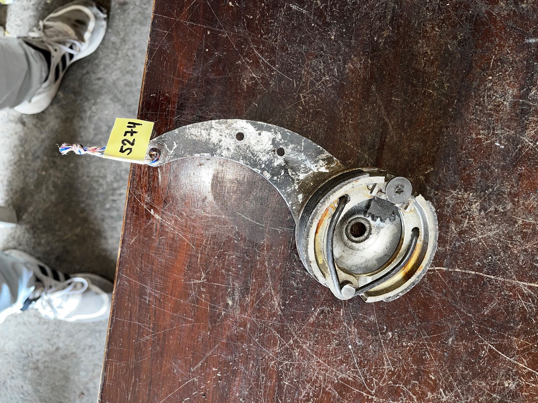 Sachs Parti ricambio per ciclomotori: Sachs Mofa Rücktritt Bremsankerplatte – Usato da Fahrni b. Thun venduto da berger_tuning34 1