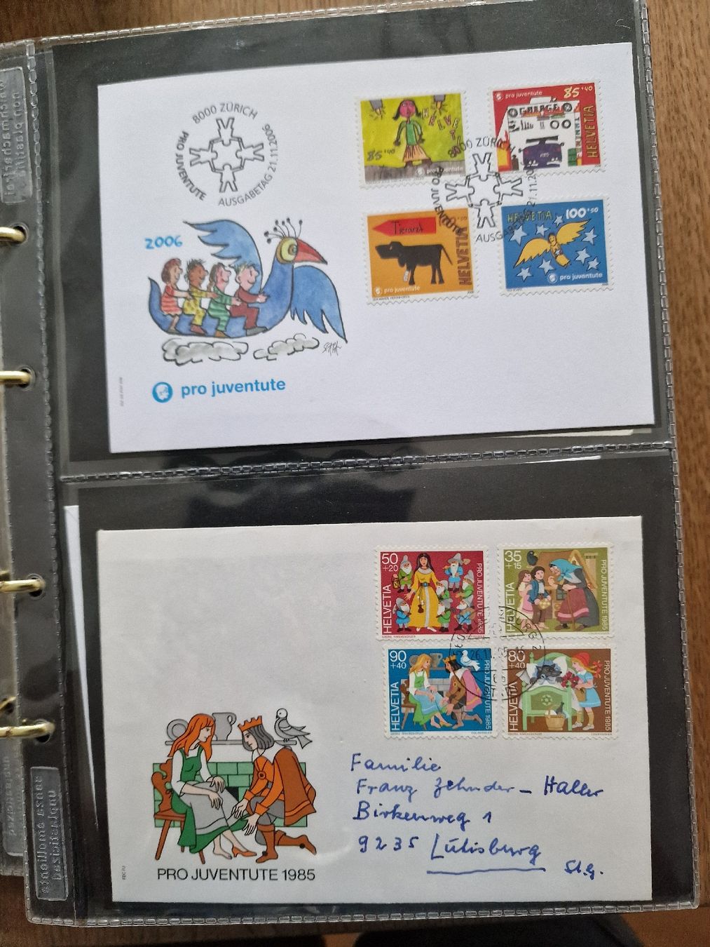 Tutti i francobolli: Schweizer Ersttagsbriefe Sammlung - Top Zustand! – Usato da Gossau SG venduto da ush_db7j 9