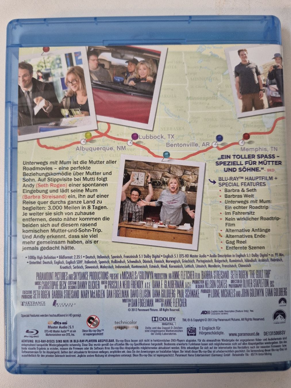 Tutti i DVDs: Unterwegs mit Mum Blu-Ray – Usato da Lindau venduto da Hammy0740 1