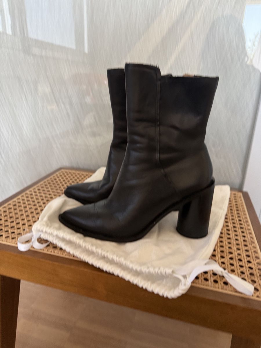 Other Stories Damenschuhe: & Other Stories Leather Boots, Size 40 – Gebraucht aus zug von Inaar 1