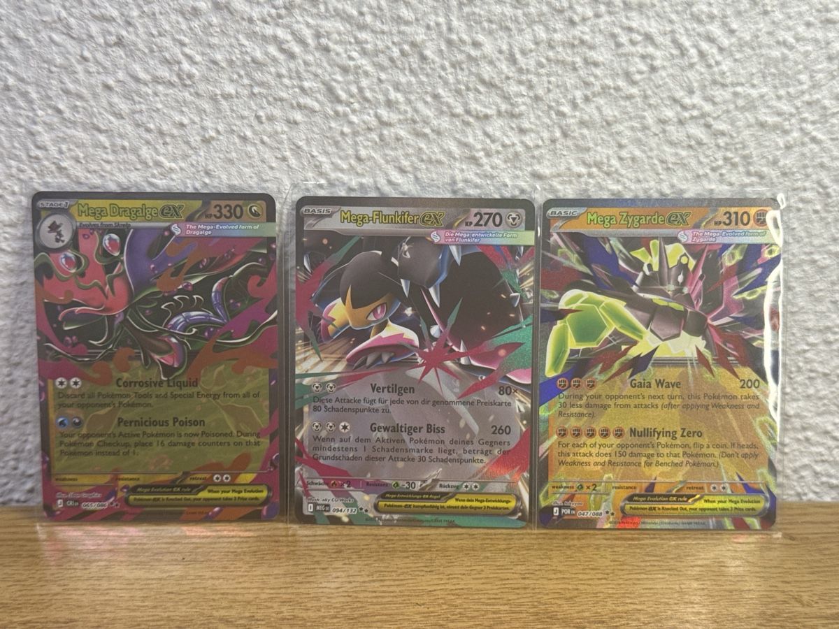 Pokémon Carte collezionabili: Pokemon karten 3 mega ex‘s – Nuovo (secondo la descrizione) da Volketswil venduto da kev_8cfn