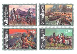 Briefmarken "Krieger". Gibraltar.