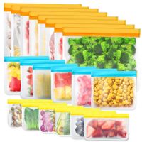 Gefrierbeutel Mehrweg Zip BPA frei auslaufsicher 20 Stk