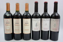 3x Valduero / 3x ASOMO Figuero Rotwein (26100963Z)