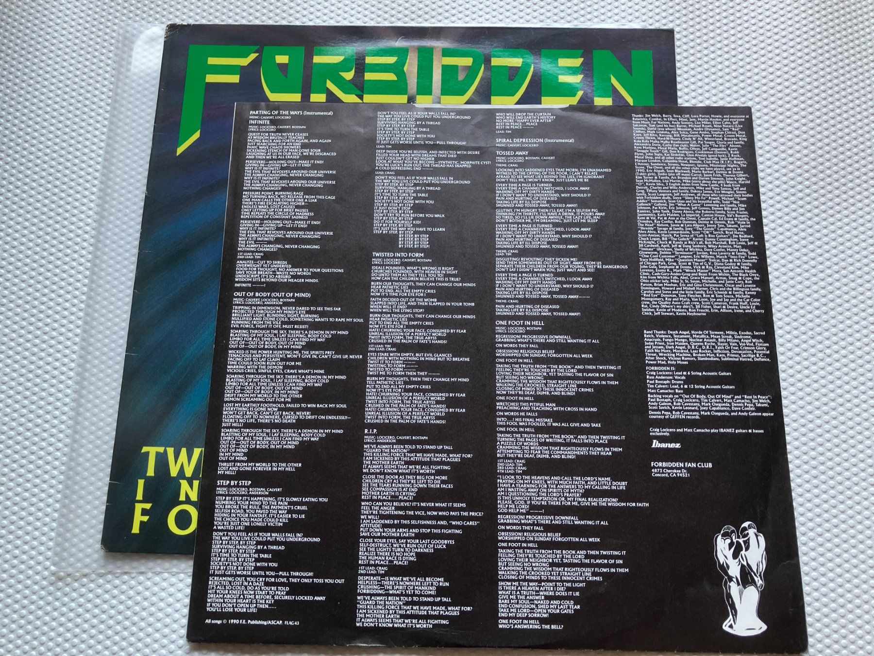 Dischi in vinile: Forbidden – Usato da Aarwangen venduto da Jukebox3 5