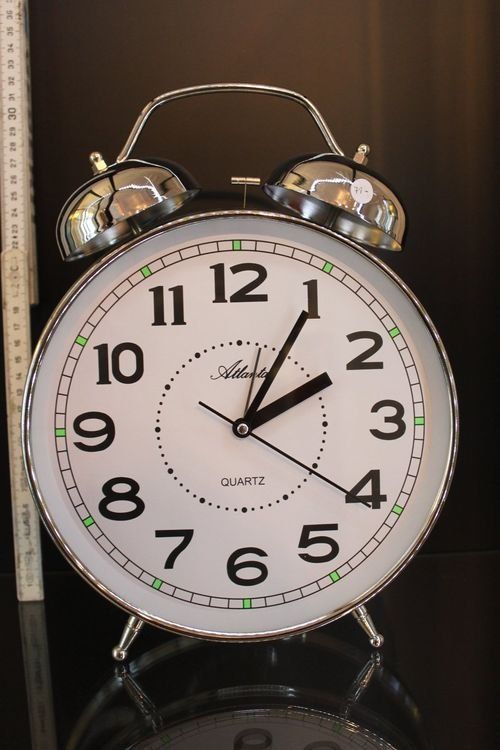 Sveglie: Réveil géant (30 cm.) quartz sonnerie sur cloches – Nuovo e nell'imballaggio originale da Marsens venduto da jogocade 4