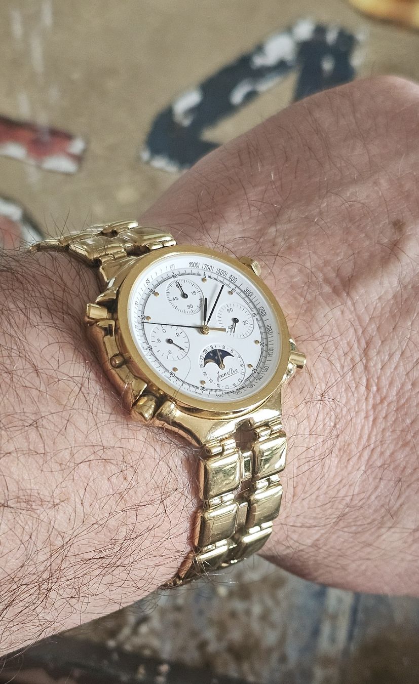Orologi: Jean d'Eve Moon Chrono RARE – Usato da Genève venduto da Fresko01 8