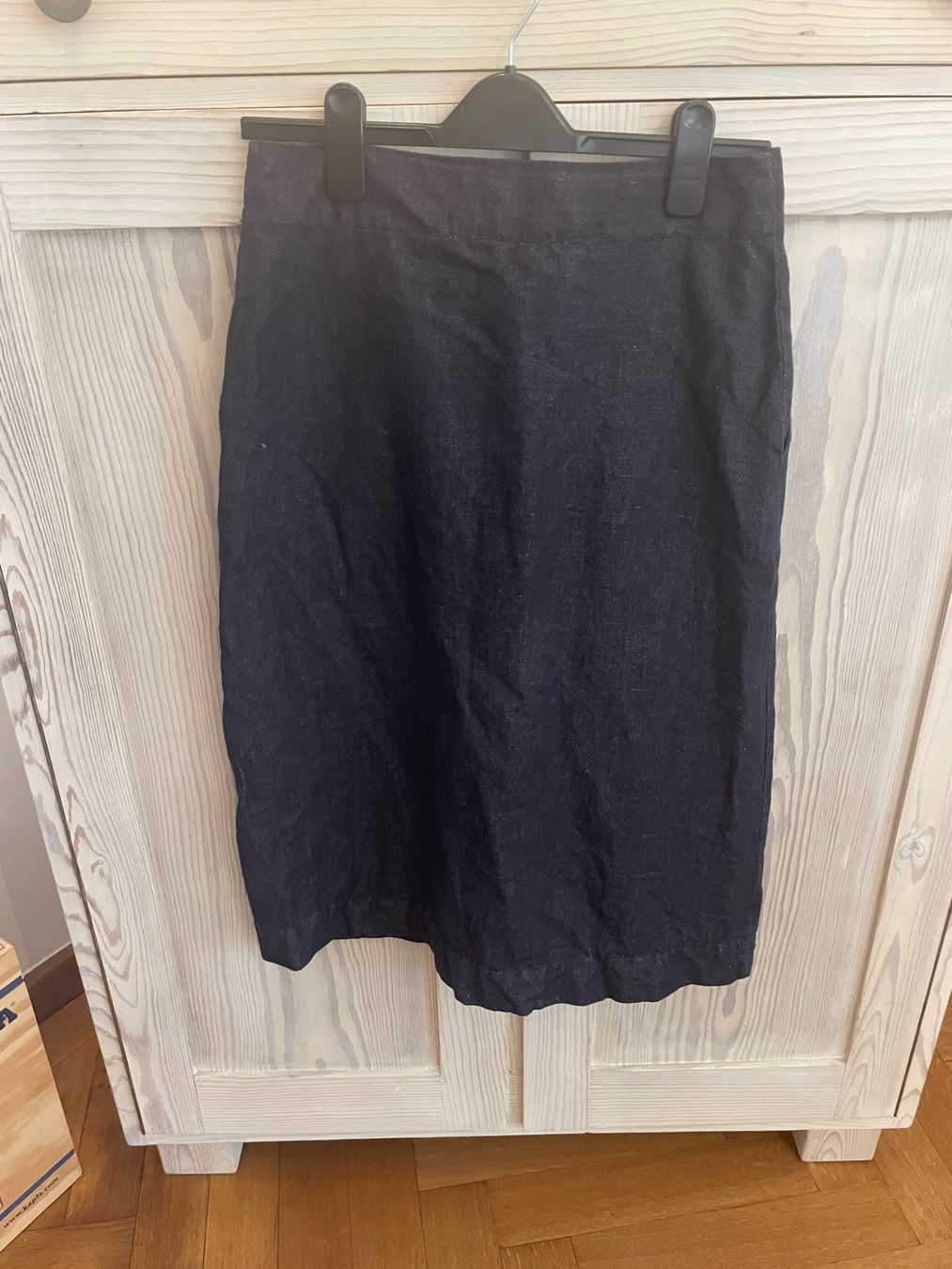 Röcke: Dunkelblauer Jeansrock Gr. 38, Wickeloptik – Gebraucht aus Basel von non_vn79 1