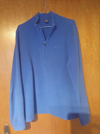 Pull Odlo polaire bleu taille XL