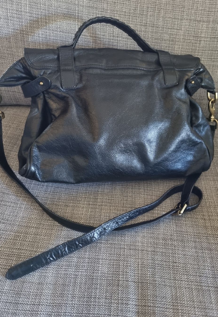 Mulberry Taschen für Damen: Original Mulberry Alexa Medium Tasche in schwarz – Gebraucht aus Oftringen von MalousAllerlei 4