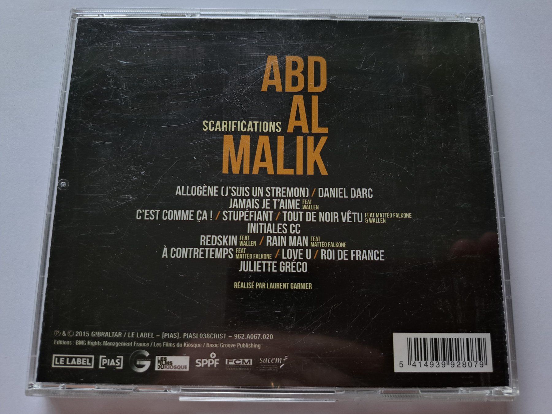 CDs: CD Abd Al Malik - Scarifications  – Gebraucht aus Pully von bro_n52j 2