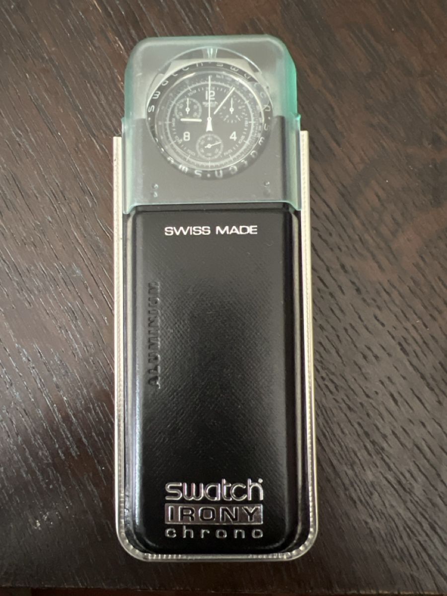 Swatch Orologi: Swatch Irony Chrono (YCS1000) High Tail – Nuovo e nell'imballaggio originale da Künten venduto da Spike17