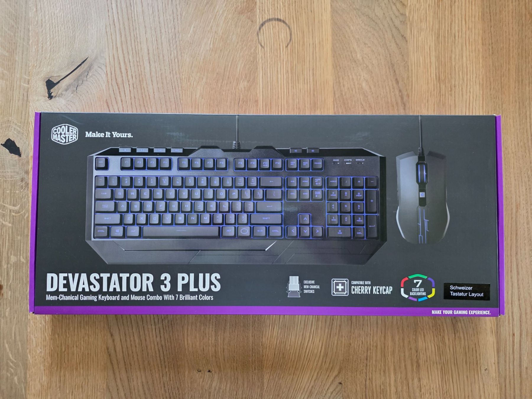 Tastaturen: Cooler Master Devastator 3 Plus Tastatur & Maus, Neu! – Neu und originalverpackt aus Kaltenbach von Kilian_9