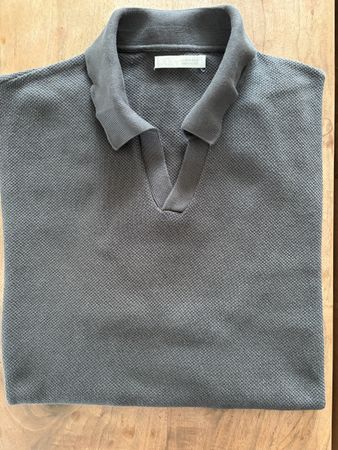 Zara Polo Shirt grau Groesse M guter Zustand