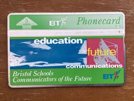 Telefonkarte British Telecom BTI076 British Scool