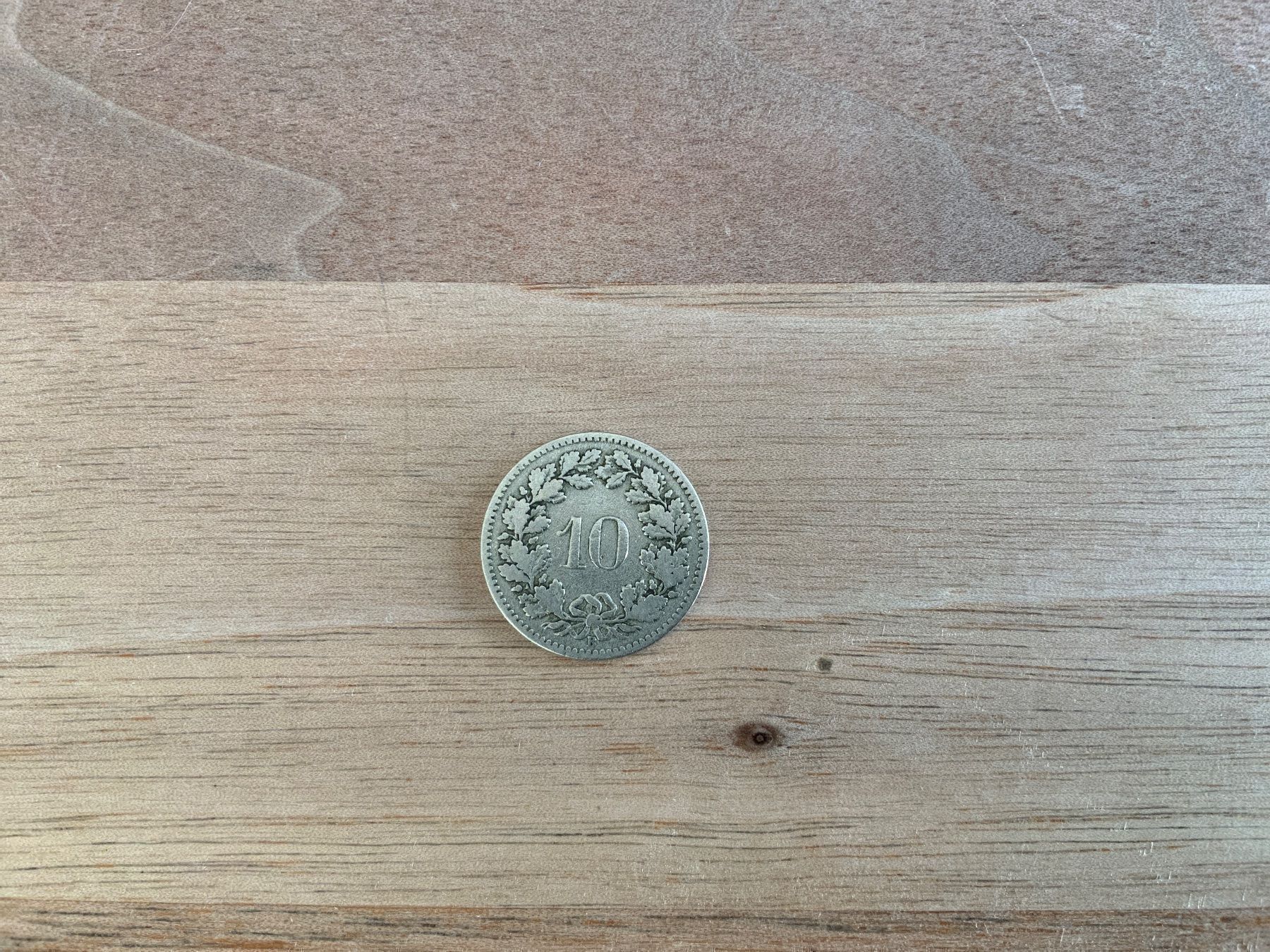 Tutti le monete: 10 Rappen Münze Jg. 1885 – Usato da Magden venduto da Jackevaro