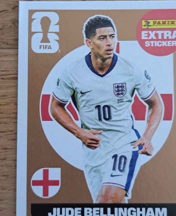 Panini Extra Sticker Jude Bellingham - Fussball WM 2026 (Neu (gemäss ...