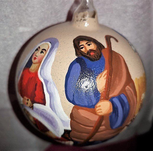Tutte le decorazioni: Weihnachtskugel Mundgelasen Handbemahlt – Nuovo e nell'imballaggio originale da Lutzenberg venduto da Pinschi01 3