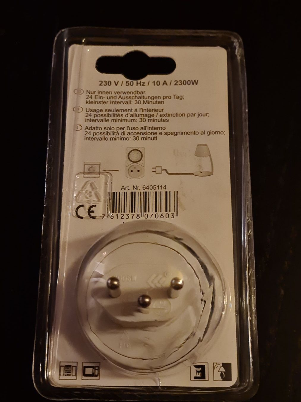 Elektronikbauteile: Mechanische Tageszeitschaltuhr – Neu und originalverpackt aus Erstfeld von Mario_boe0 3