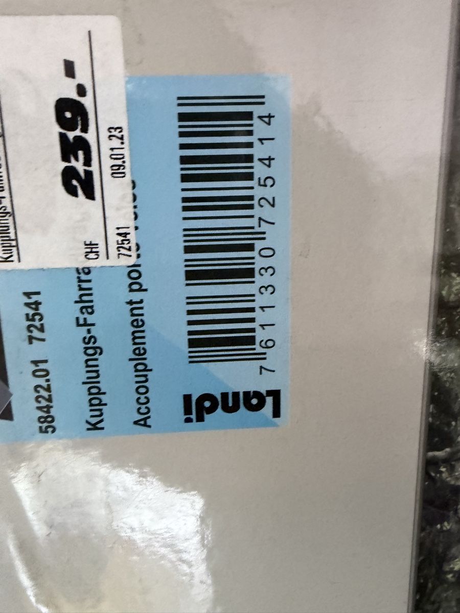 Balken: Fahrradträger Neu – Neu und originalverpackt aus Toffen von 12Dela 1