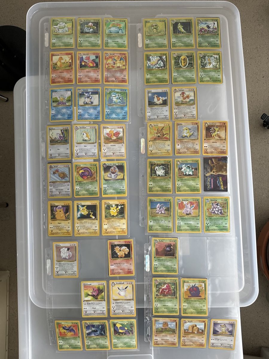 Pokémon Carte collezionabili: Gesamte Kindheits Pokemon Karten Sammlung – Usato da Pfäffikon SZ venduto da BJam 1