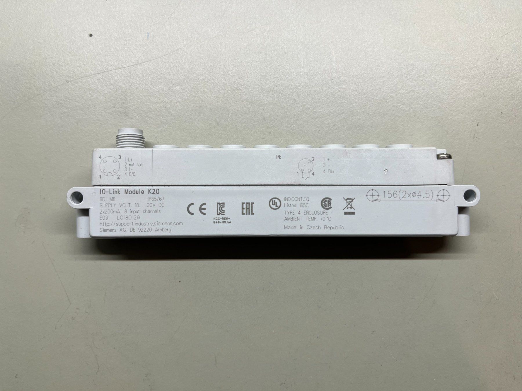 Siemens Componenti elettronici: Siemens IO-Link Modul K20 – Usato da Jenaz venduto da Speedy350 2